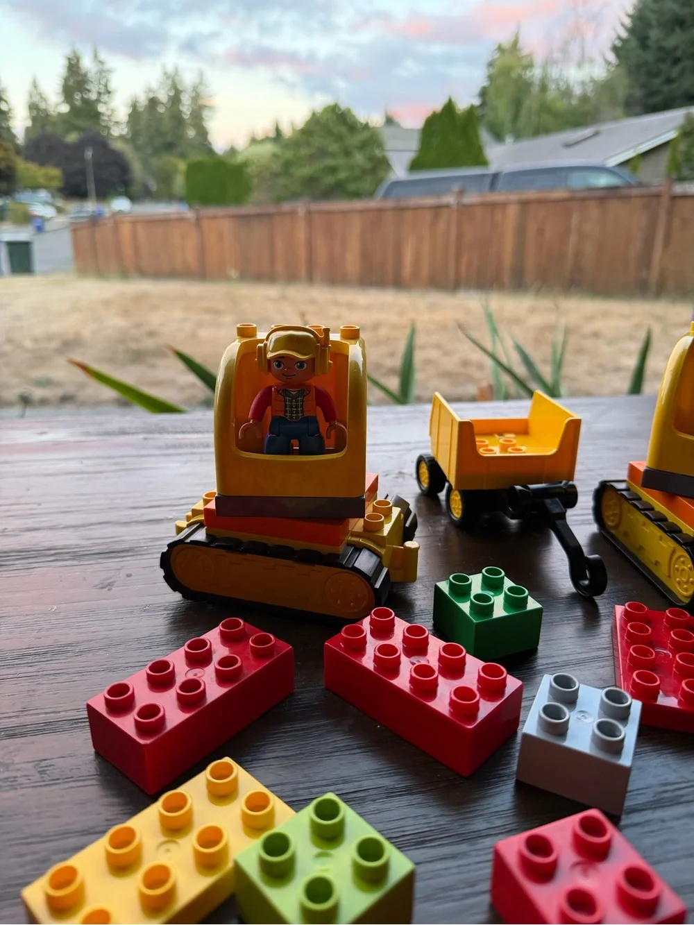 Lego duplo construction sets and extras some items missive
